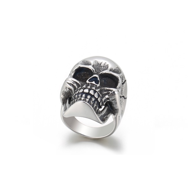 uitlijning Verspilling besluiten Ring Hogard | skull ring | Heren ring | Dames ring | 19.75mm - Woodzstyle